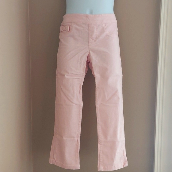Gymboree Other - Gymboree pull on style pink sparkly stretchy corduroy pants - 4T